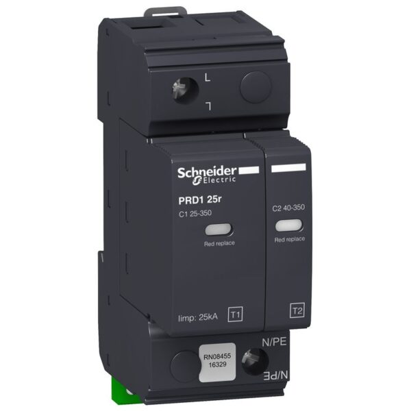 16329 | PRD1 25R 1P 350 V AVEC REPORT SIGNALISA - Schneider Electric