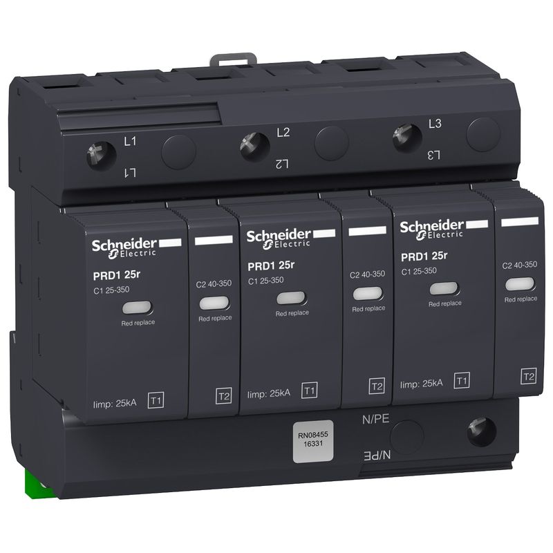 16331 16331 | PRD1 25R 3P 350V WITH REPORT SPD - Schneider Electric - Image 1