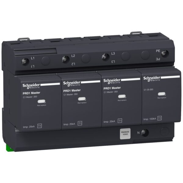 16363 | PRD1 MASTER 3P N 350V WITH REPORT SPD - Schneider Electric