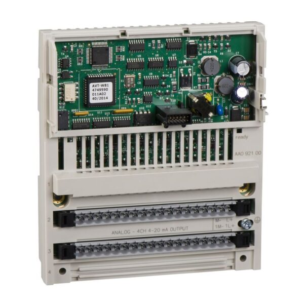 170AAO92100 | Momentum Base - 4AO, 4..20mA/-10..10V - Schneider Electric