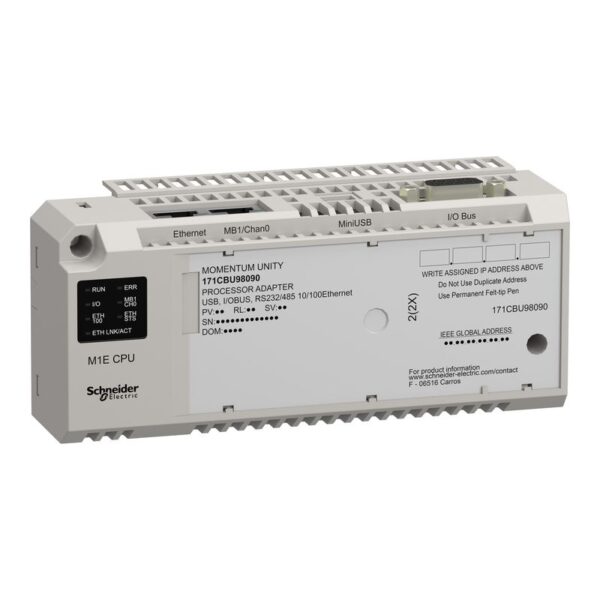 171CBU98090 | USB, I/OBUS, RS232/485 10/100 Ethernet - Schneider Electric