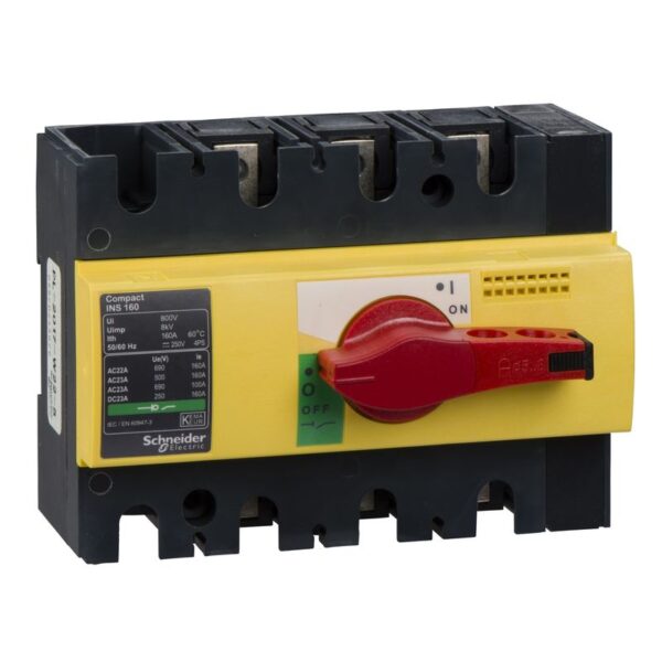 28928 | INS160 3P 160A R/Y - Schneider Electric