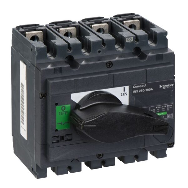 31101 | INS250 4P 100 A - SWITCH DISCONNECTOR - Schneider Electric