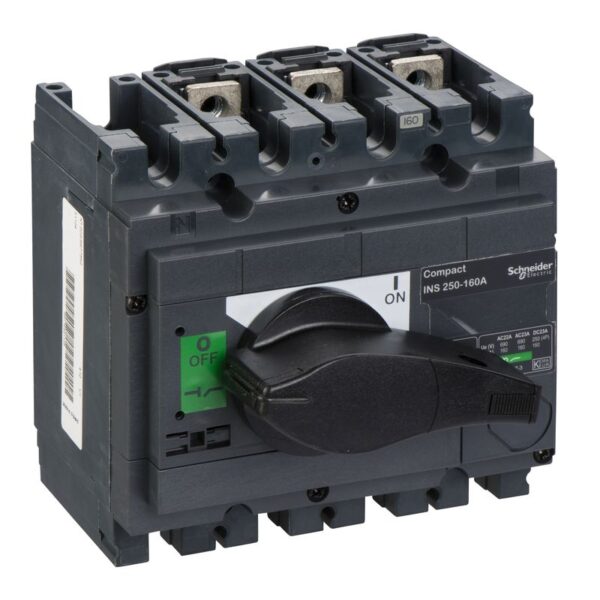 31104 | INS250 3P 160 A - SWITCH DISCONNECTOR - Schneider Electric