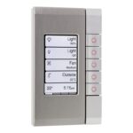 5085EDLB-SS | C-BUS EDLT, BLACK GRID, SATURN SS FASCIA - Schneider Electric