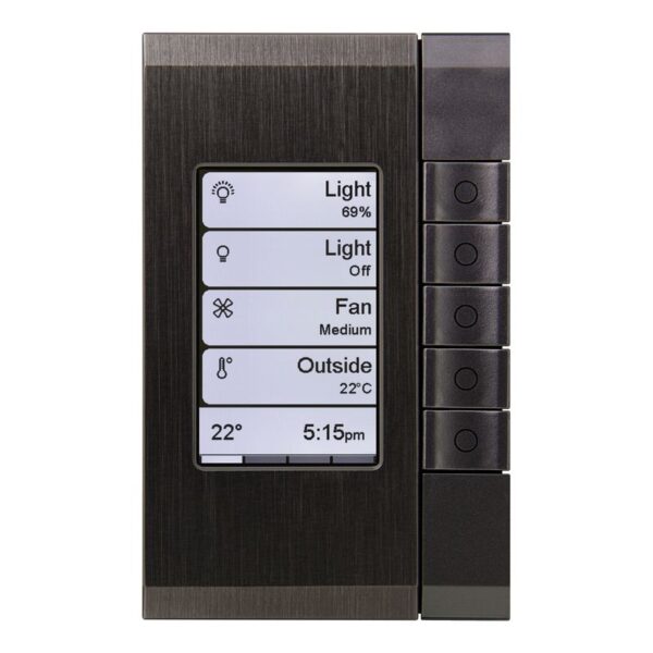 5085EDLW-HB | C-BUS EDLT, WHITE GRID, SATURN HB FASCIA - Schneider Electric