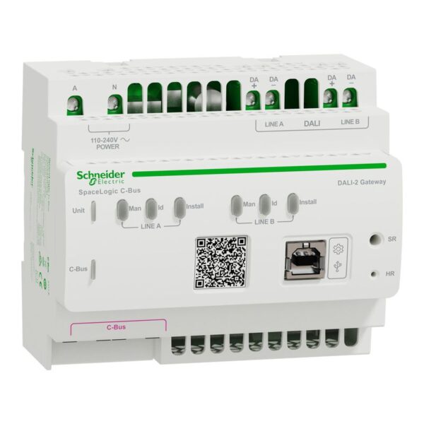 5502CDGP230 | C-Bus dual DALI-2 Gateway - Schneider Electric