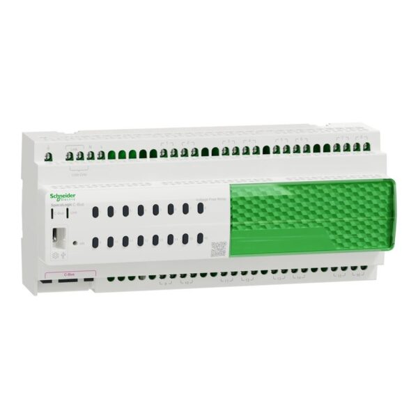 5516RVF | C-BUS RELAY VOLTAGE FREE DIN RAIL 16 CH - Schneider Electric