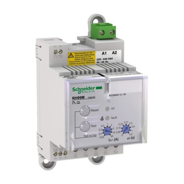 56175 | EARTHLEAKAGE RELAY RH99M WITH MANUAL RES - Schneider Electric
