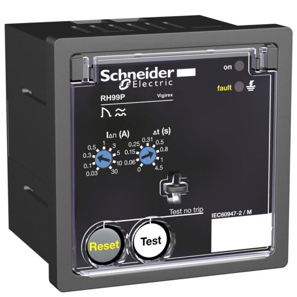 56270 | EARTHLEAKAGE RELAY RH99P WITH MANUAL RES - Schneider Electric