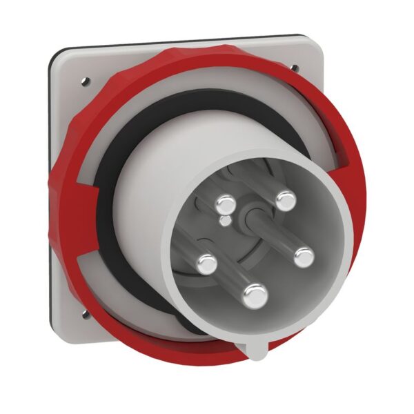 81883 | PK PANEL STRAIGHT PLUG 63A 3PNT 380-415V - Schneider Electric