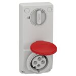 82046 | SOCKET UNIKA W/INTERLOCK 32A 3P-E 380-41 - Schneider Electric