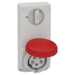 82097 | SOCKET UNIKA W/INTERLOCK 32A 3P-N-E 380- - Schneider Electric