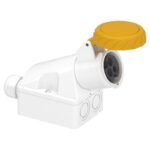 83151 | SOCKET WALL MOUNT 16A 2P-E 100-130V IP67 - Schneider Electric