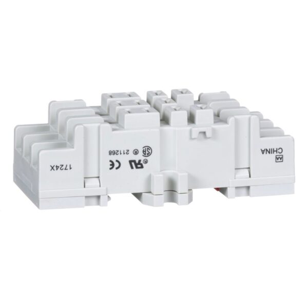 8501NR82 | RELAY SOCKET 600VAC 10A TYPE K +OPTION - Schneider Electric