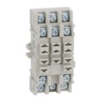 8501NR82B | RELAY SOCKET 600VAC 10AMP TYPE K +OPTION - Schneider Electric