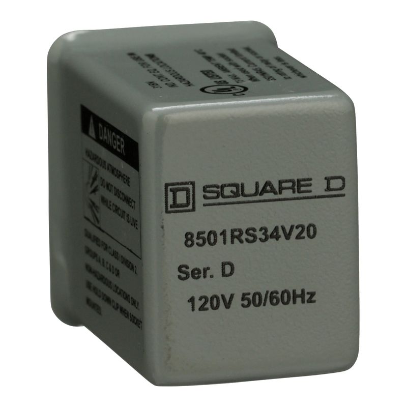 8501RS34V20 8501RS34V20 | RELAY 240VAC 5AMP TYPE R +OPTIONS - Schneider Electric - Image 1