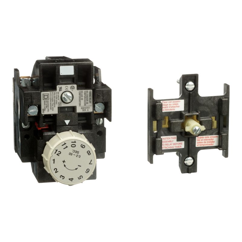 8501XTE1 8501XTE1 | TIMER ATTACHMENT FOR RELAYS - Schneider Electric - Image 1