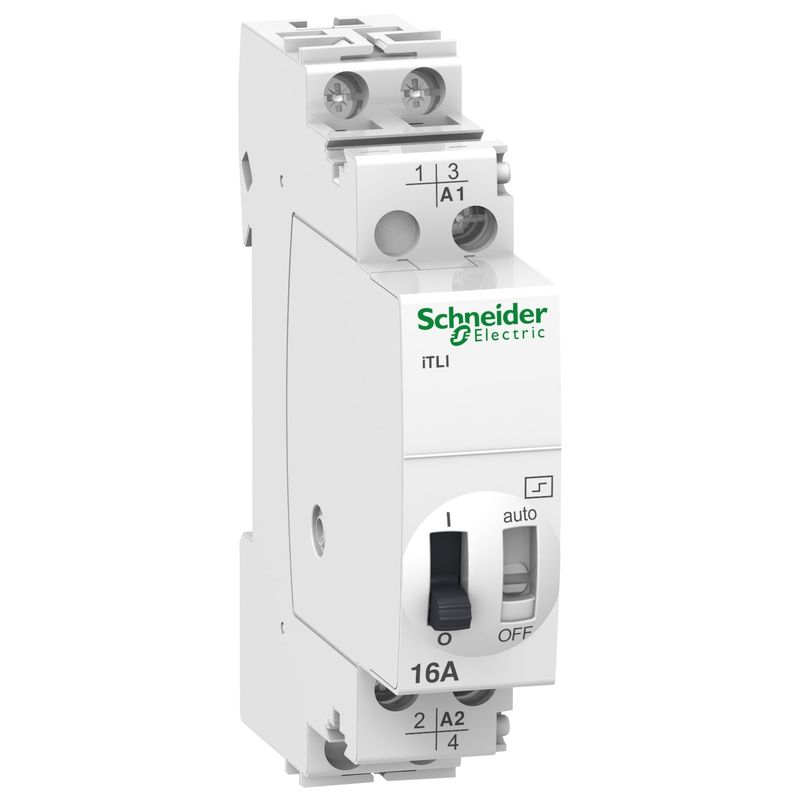 A9C30215 A9C30215 | ACTI9 ITLI 16A 1NO 1NF 48VAC 50-60HZ 24V - Schneider Electric - Image 1