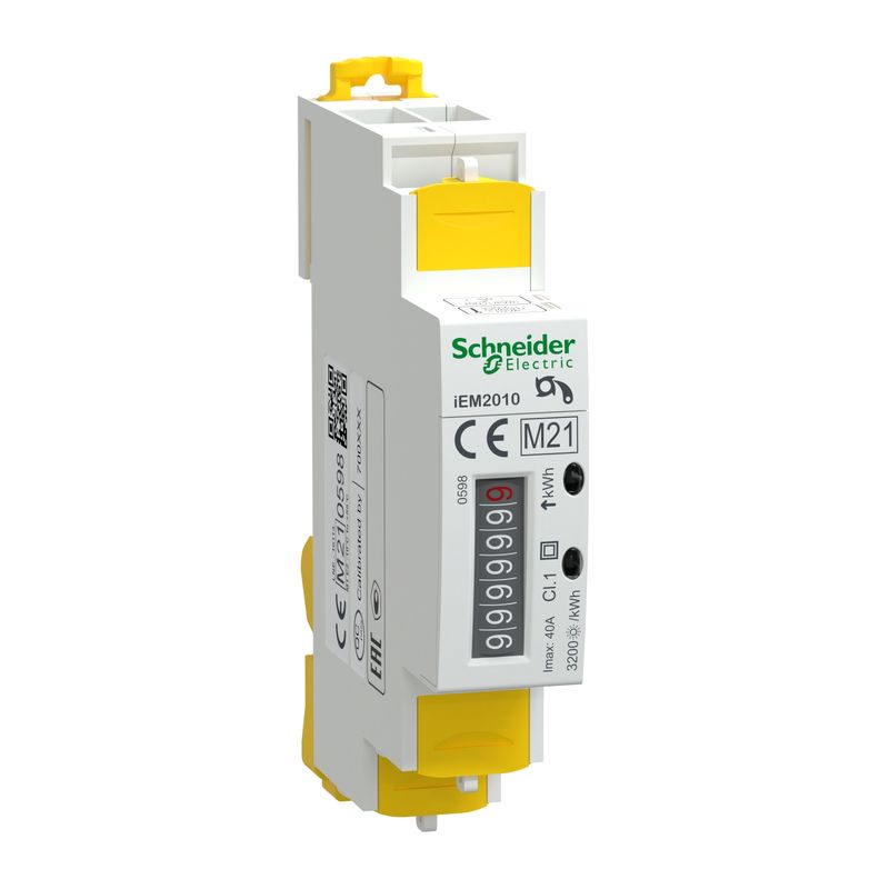 A9MEM2010 A9MEM2010 | ENERGY METER 40A PULSE OUTPUT - Schneider Electric - Image 1