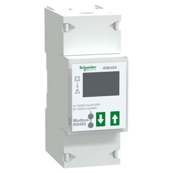 A9MEM2455 | iEM2455 100A Cl 1 MID Energy meter RS485 - Schneider Electric