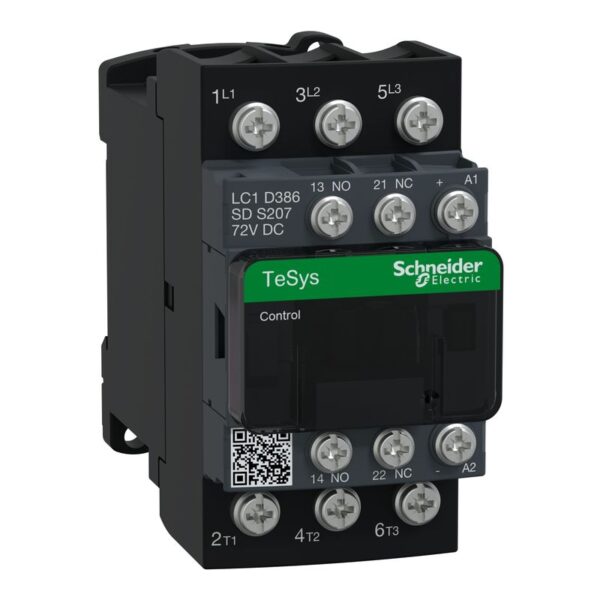 LC1D386SDS207 | CONTACTOR TESYS LC1D 3P AC3 440V 38 A CO - Schneider Electric