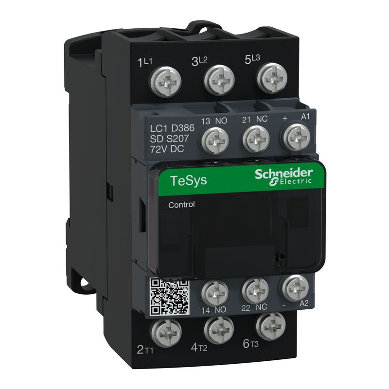 LC1D386SDS207 LC1D386SDS207 | CONTACTOR TESYS LC1D 3P AC3 440V 38 A CO - Schneider Electric - Image 1