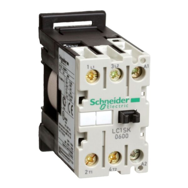 LC1SK0600P7 | MINICONTACTOR 27mm 6A 2P 230V 50/60 - Schneider Electric