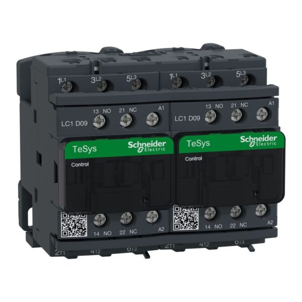 LC2D09F7 | TeSys3PREVERS CTR9A AC3 5.5KW110VAC COIL - Schneider Electric