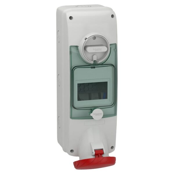 PKB63Q535 | WALL SOCK SWITCH DIN 63A 3PNE 380-415V I - Schneider Electric